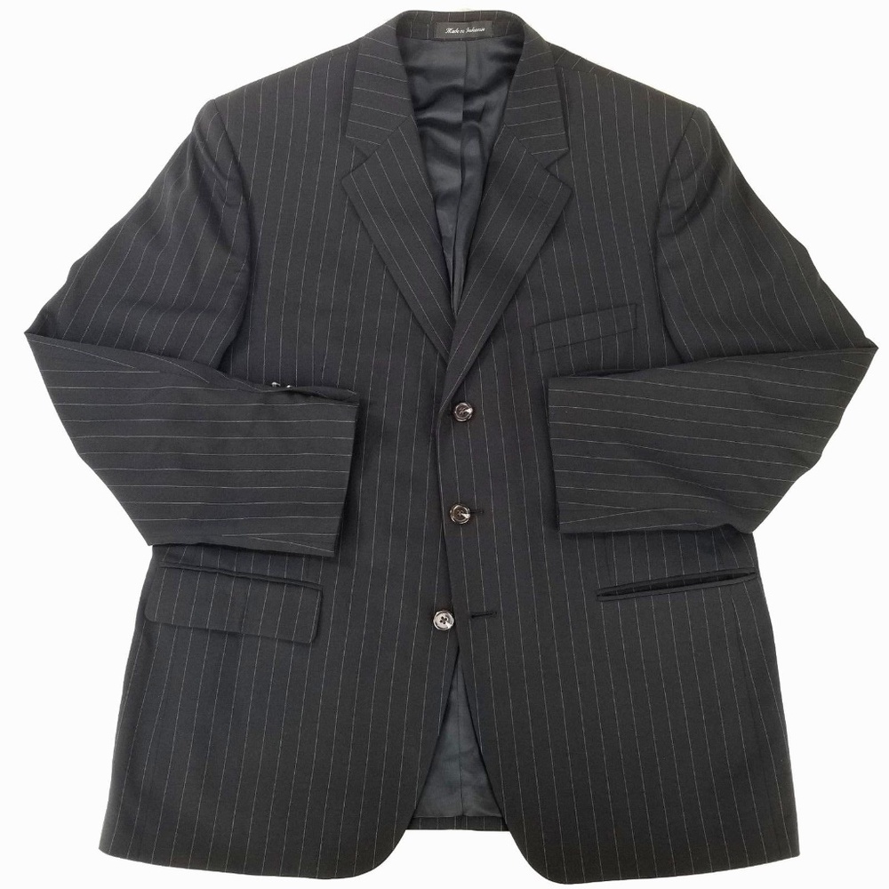 Chaps Sports Coat Black Size 44R